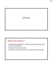 Essential Guide To Professional Ethics And Conduct Course Hero