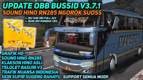 Update Obb Bussid V Sound Hino Rn Ngorok Suoss Reall Grafik Hd