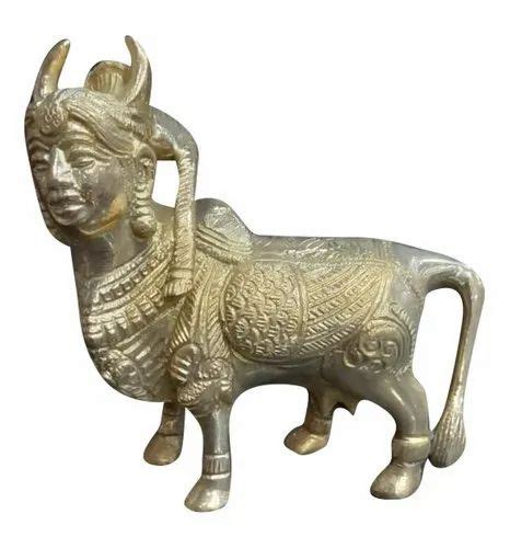 Brass Kamdhenu Cow Statue at Rs 1050 piece गय क पतल क मरत in