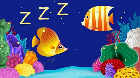 Bedtime Lullabies And Peaceful Fish Animation Baby Lullaby Youtube