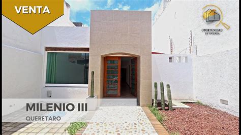 CASA EN VENTA DE UN PISO EN MILENIO III QUERETARO 2 800 000 Info