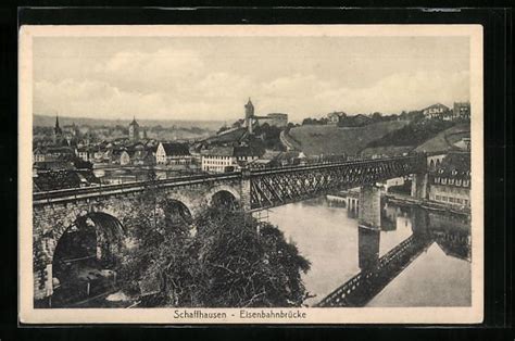 AK Schaffhausen Eisenbahnbrücke Kaufen auf Ricardo