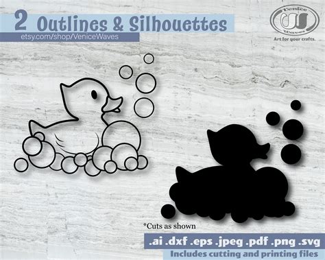 Rubber Ducky Svg Rubber Ducky Cut File Rubber Ducky Clipart Etsy