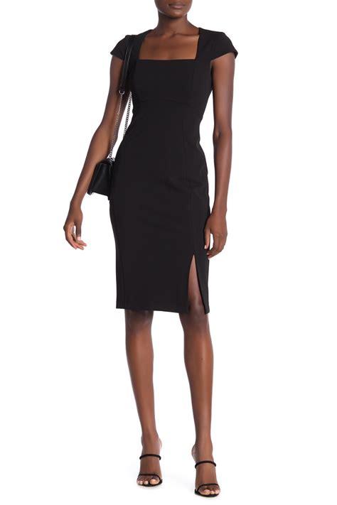 Calvin Klein Solid Cap Sleeve Sheath Dress Is Now 55 Off Free