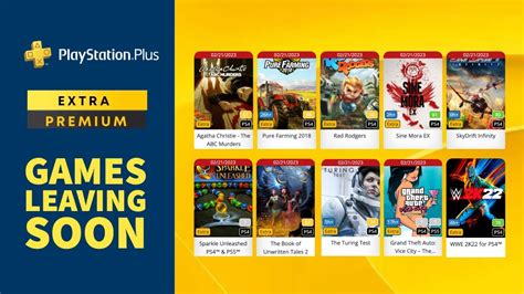 Games Leaving PlayStation Plus Extra In February 2023 YouTube