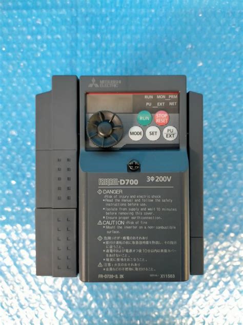 Yahooオークション Ck8325 中古 三菱 Mitsubishi インバータ Freq