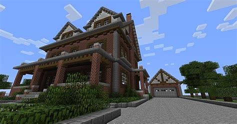 Late 1800's Brick House Minecraft Project