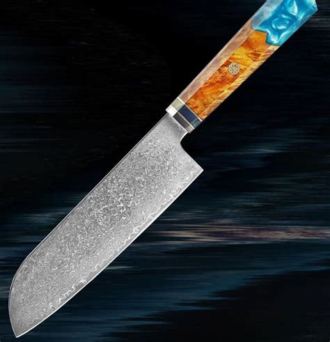 Edles Japanisches Santoku Damast Küchenmesser vg10 Stahl Kaufen auf