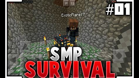 We Found A Spawner Already Minecraft PE Purge SMP 1 New Series