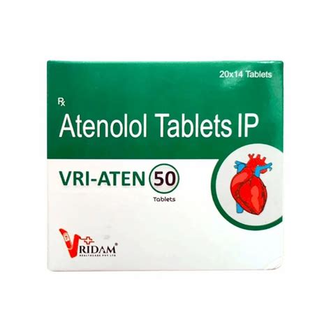 Atenolol Tablets Mg At Best Price In India