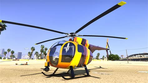 Magnum P.I. Helicopter skin for Nagasaki Buzzard Pack - GTA5-Mods.com