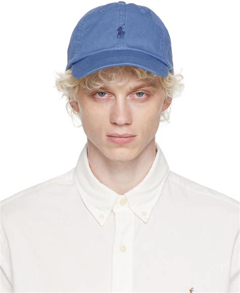 Polo Ralph Lauren Blue Chino Ball Cap Ssense