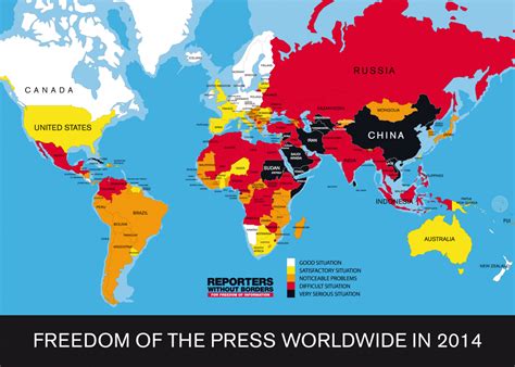 ¿cuánta Libertad De Expresión En Internet Y Prensa Hay A Nivel Mundial