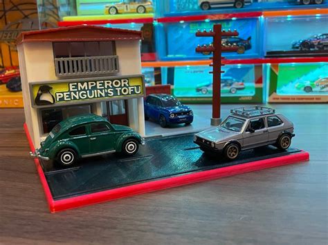 Japanese Style Shop Diorama Initial D Theme By Gigapenguin Download