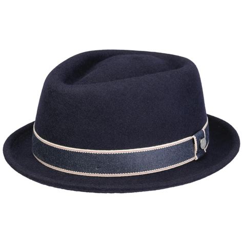 Vanderson Pork Pie Wool Hat By Lierys Lierys High Quality