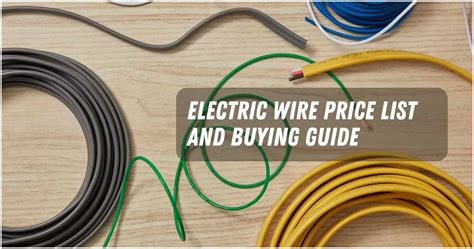 Electric Wire Price List And Buying Guide In Philippines 2023