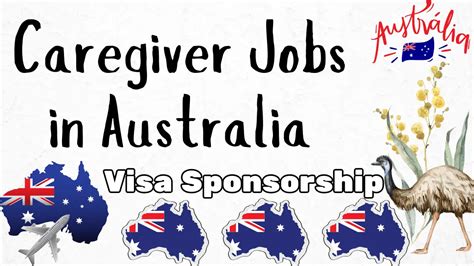 Caregiver Jobs In Australia With Visa Sponsorship 2025