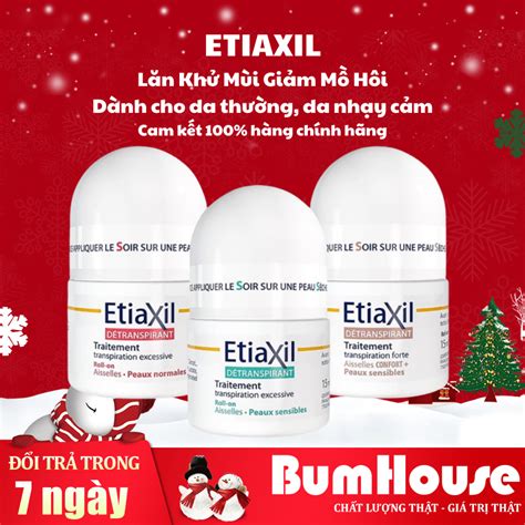 Lăn Khử Mùi Và Ngăn Mồ Hôi Chuyên Sâu Etiaxil 15ml Shopee Việt Nam