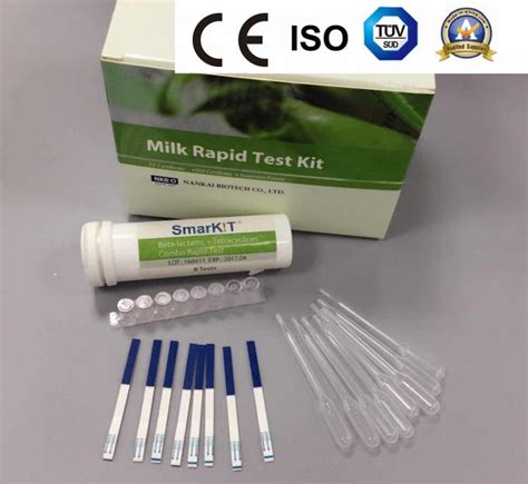 Aflatoxin M Diagnostic Rapid Strip Test Kit For Milk