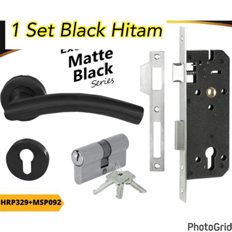 Jual Hre 61 41 Set Hitam HRE 61 41 BLACK SERIES Kunci Pintu Pisah Set