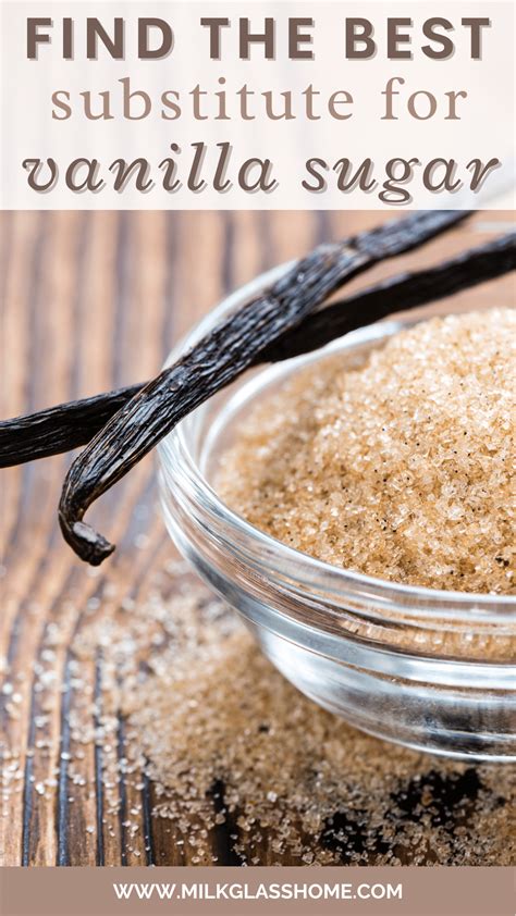 Best Vanilla Sugar Substitute 3 Diy Vanilla Sugar Options Milk Glass