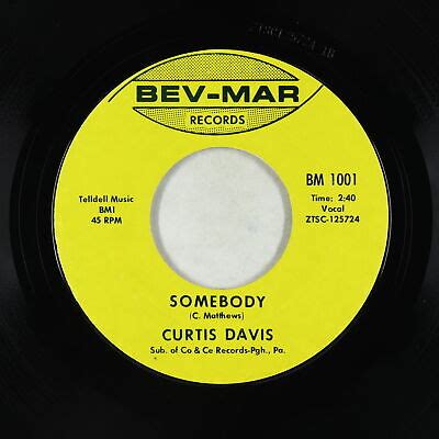 Popsike Funk Deep Soul Curtis Davis Your Love And My Money