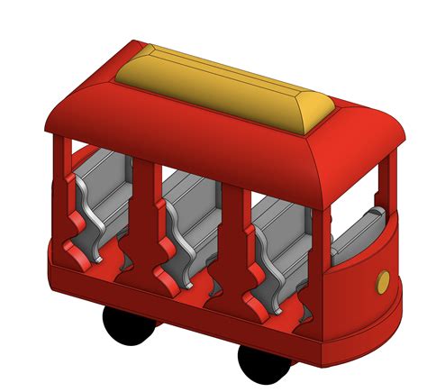 Daniel Tiger Trolley by David S | Download free STL model | Printables.com