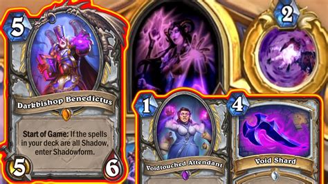 ⭐5 Stars Shadowform Aggro Priest Deck You Will Love Playing United In Stormwind New