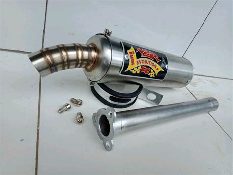 Jual Knalpot Silencer Ts Suzuki Trail Oval Vcr Racing Di