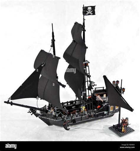 Lego Pirates Of The Carribean Black Pearl Stock Photo Alamy