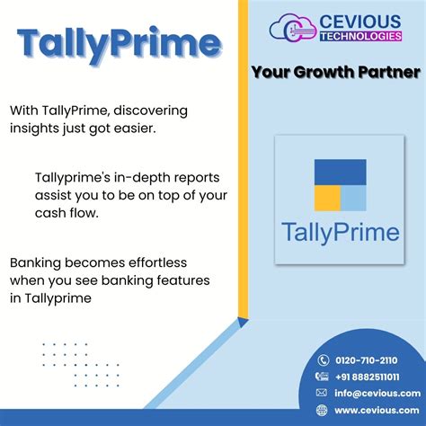 What Is Tallyprime Tallyprime Is A Business Software By Cevious