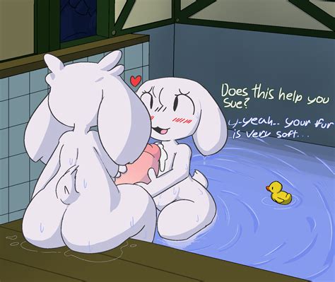 Rule 34 1futa 1girls Anthro Bath Big Penis Bodily Fluids Cave Story