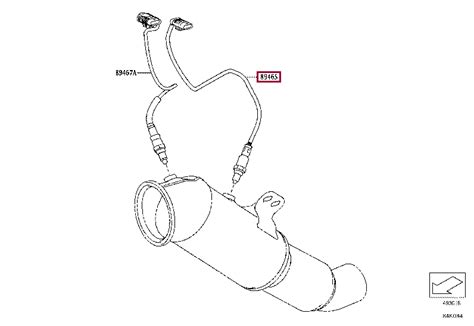 SENSOR, OXYGEN 89465-WAA02 (номер toyota 89465WAA02)