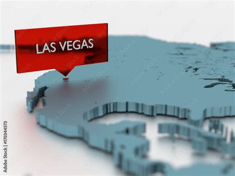 3d world map sticker - City of Las Vegas Stock Illustration | Adobe Stock