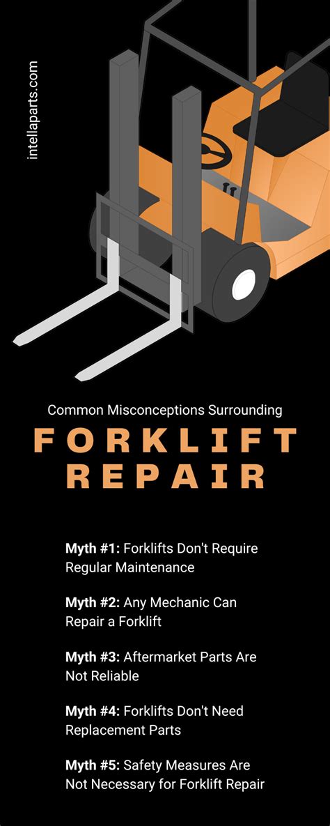 Common Misconceptions Surrounding Forklift Repair Intella Parts