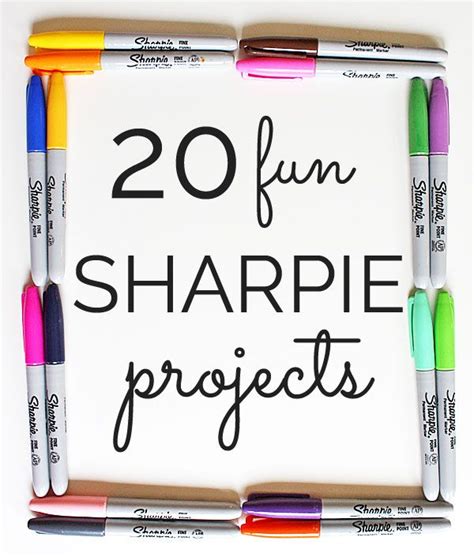 30 Sensational Sharpie Crafts That Will Beautify Your Life Artofit