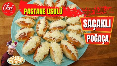 Pastane UsulÜ SaÇakli PoĞaÇa Tarİfİ 🥯oktay Usta Youtube