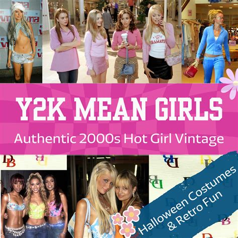 Y2K Mean Girls Authentic 2000s Hot Girl Vintage - Halloween Costumes