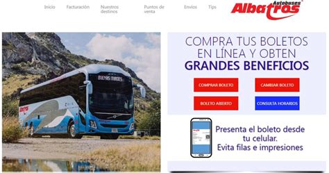 Autobuses Albatros Horarios Boletos Tel Fonos