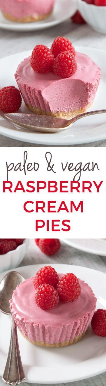 Raspberry Cream Pie Paleo Vegan Natural Holistic Life