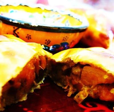 Exquisito Vegetariano Empanadillas De Boniato Al Curry