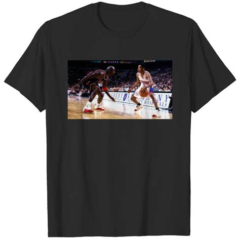 Allen Iverson Crossing Over Michael Jordan Graphic T Shirt Sold By