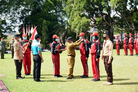 Persiapan Peringatan HUT RI 72 Calon Paskibraka Kobar Ikuti Diklat