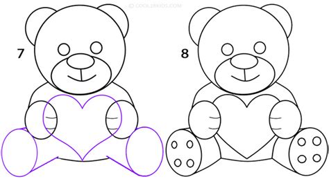 How To Draw A Cute Teddy Bear Step By Step Easy