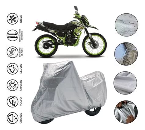 Cubre Impermeable Moto Para Italika Dobleproposito Dm Meses Sin