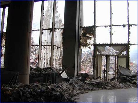 photos were taken at Ground Zero, the World Trade Center site in New York, on September 13, 2001