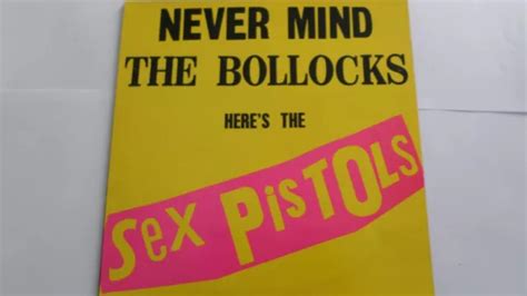 Lp Sex Pistols Never Mind The Bollocks Heres The Sex Pistols 1977