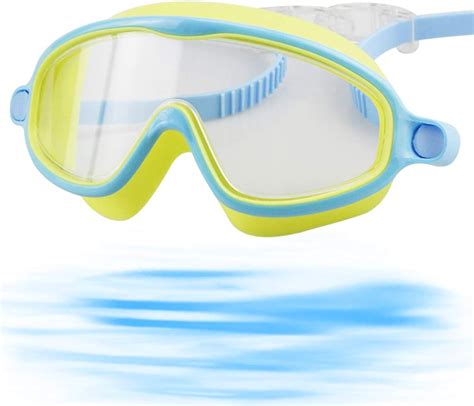 Wopin Lunettes De Natation Pour Enfants Hanel Lentille Anti Bu E Et