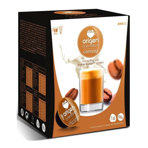 Cápsulas Dolce Gusto Cortado Origen Sensations 16 Un