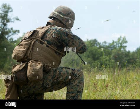 Us Marine Corps Corporal Austin N King A Squad Leader With 3rd